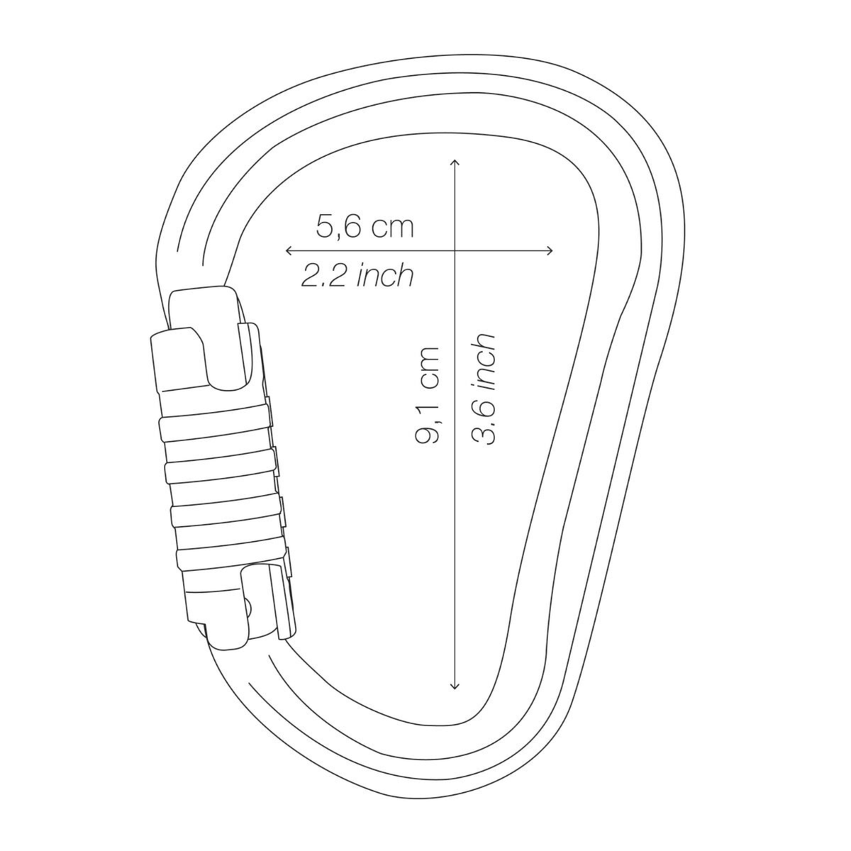 Petzl William Karabiner