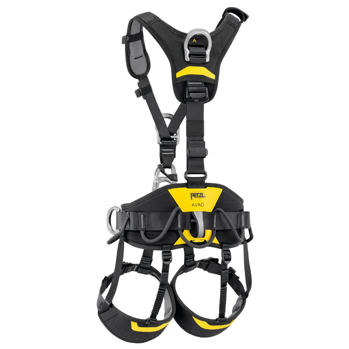 Petzl Avao harnas Europese versie comfortabel op hoogte