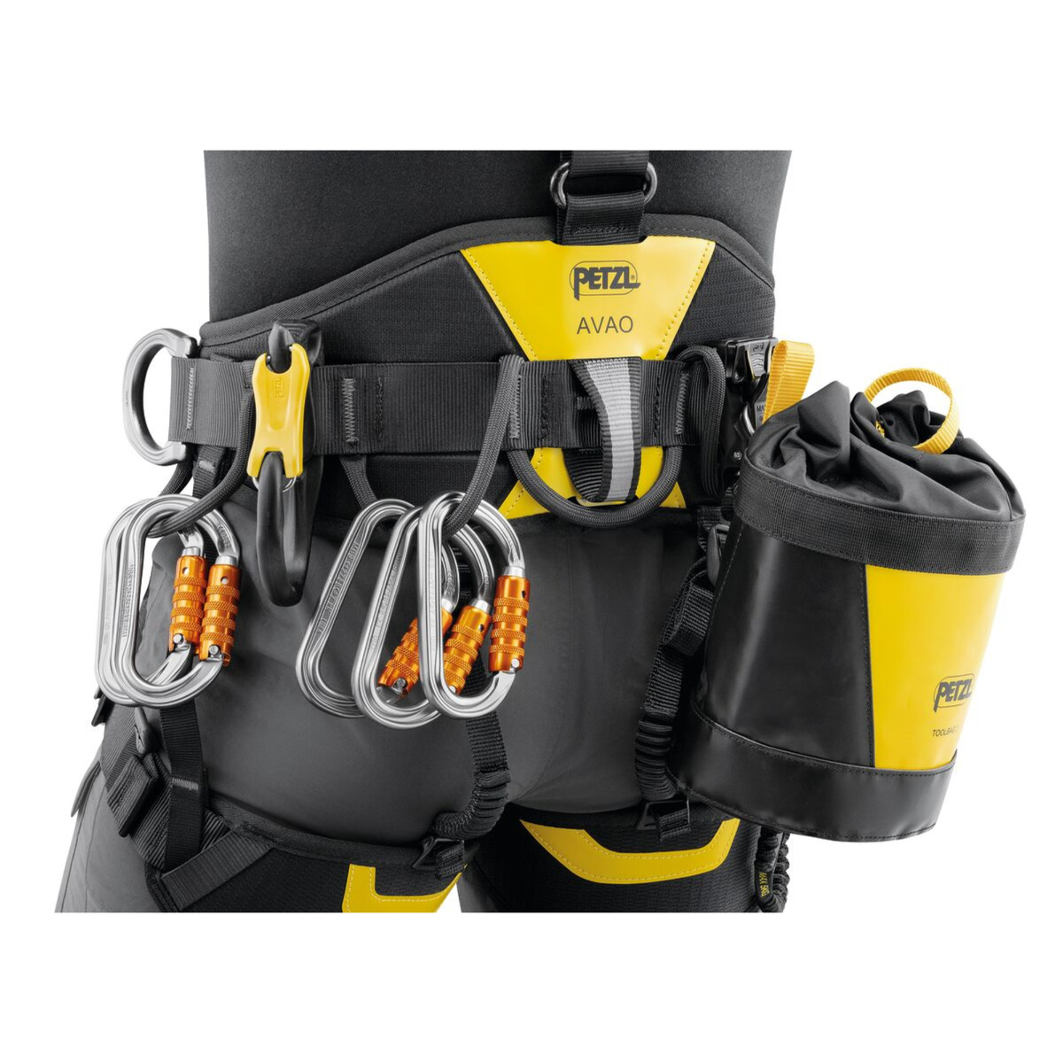 Petzl Avao harnas Europese versie comfortabel op hoogte