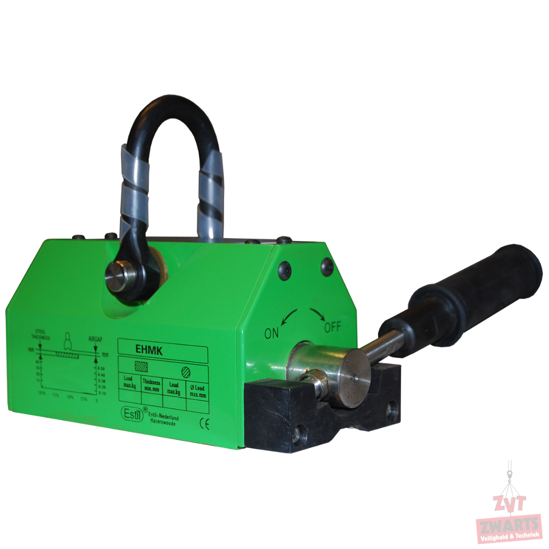 Hebemagnet mit schwenkbarer Öse 3 t - 1,5 t