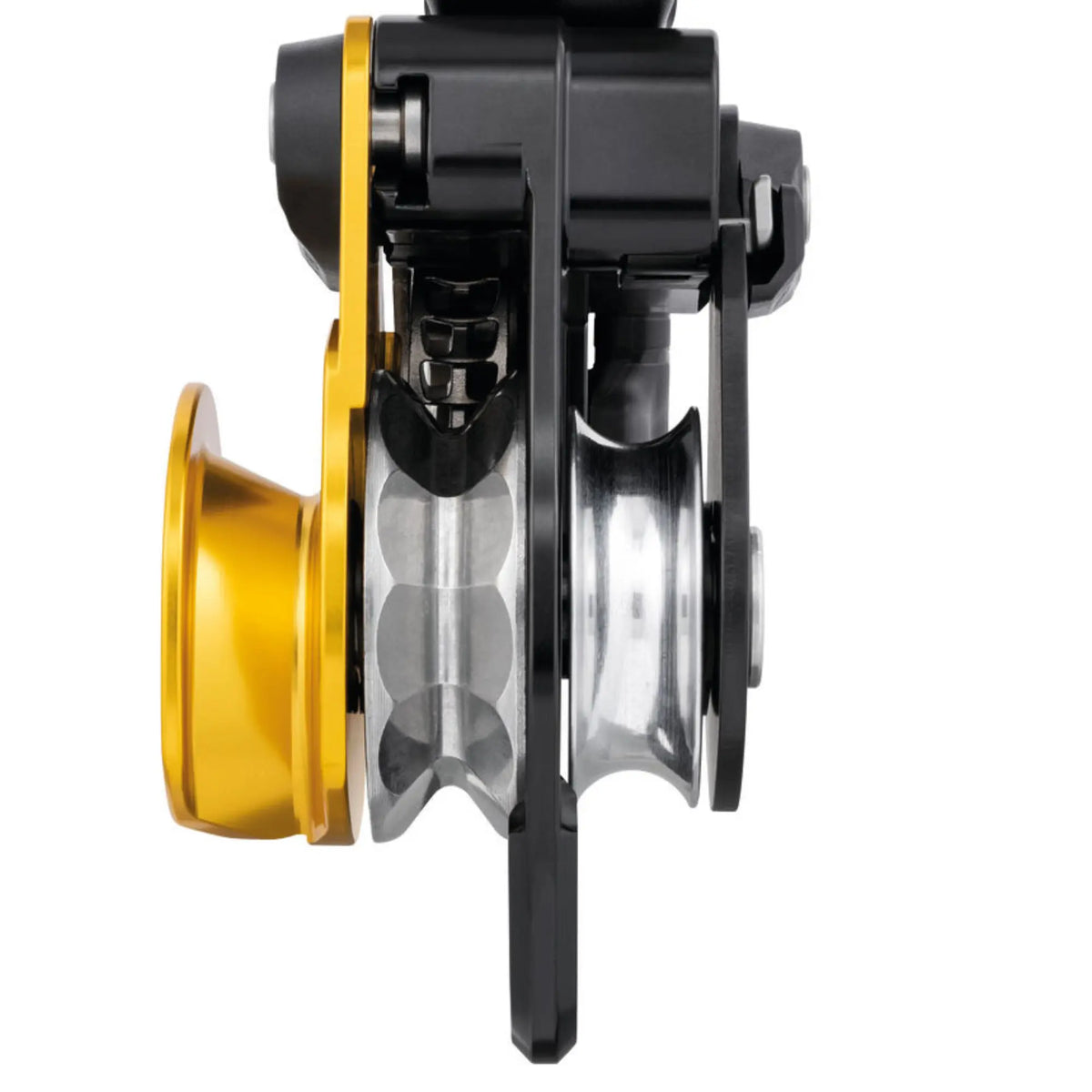 Petzl Umlenkrolle TWIN RELEASE Doppelseilrolle mit Abseilfunktion