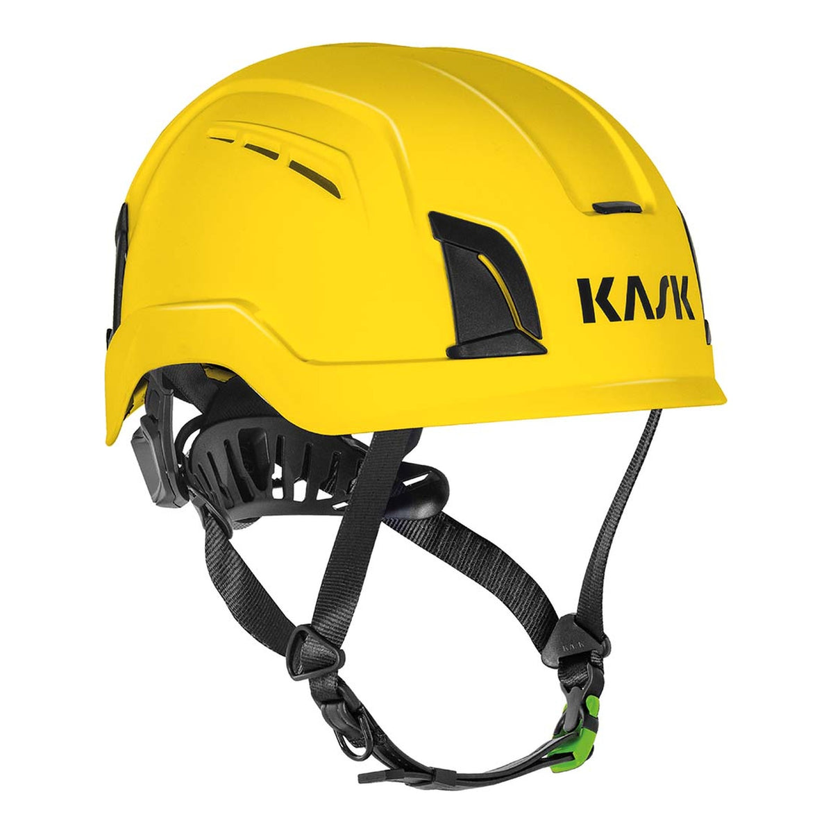 Kask Zenith X PL geventileerde klim- en hoogtewerkhelm EN 12492 Geel