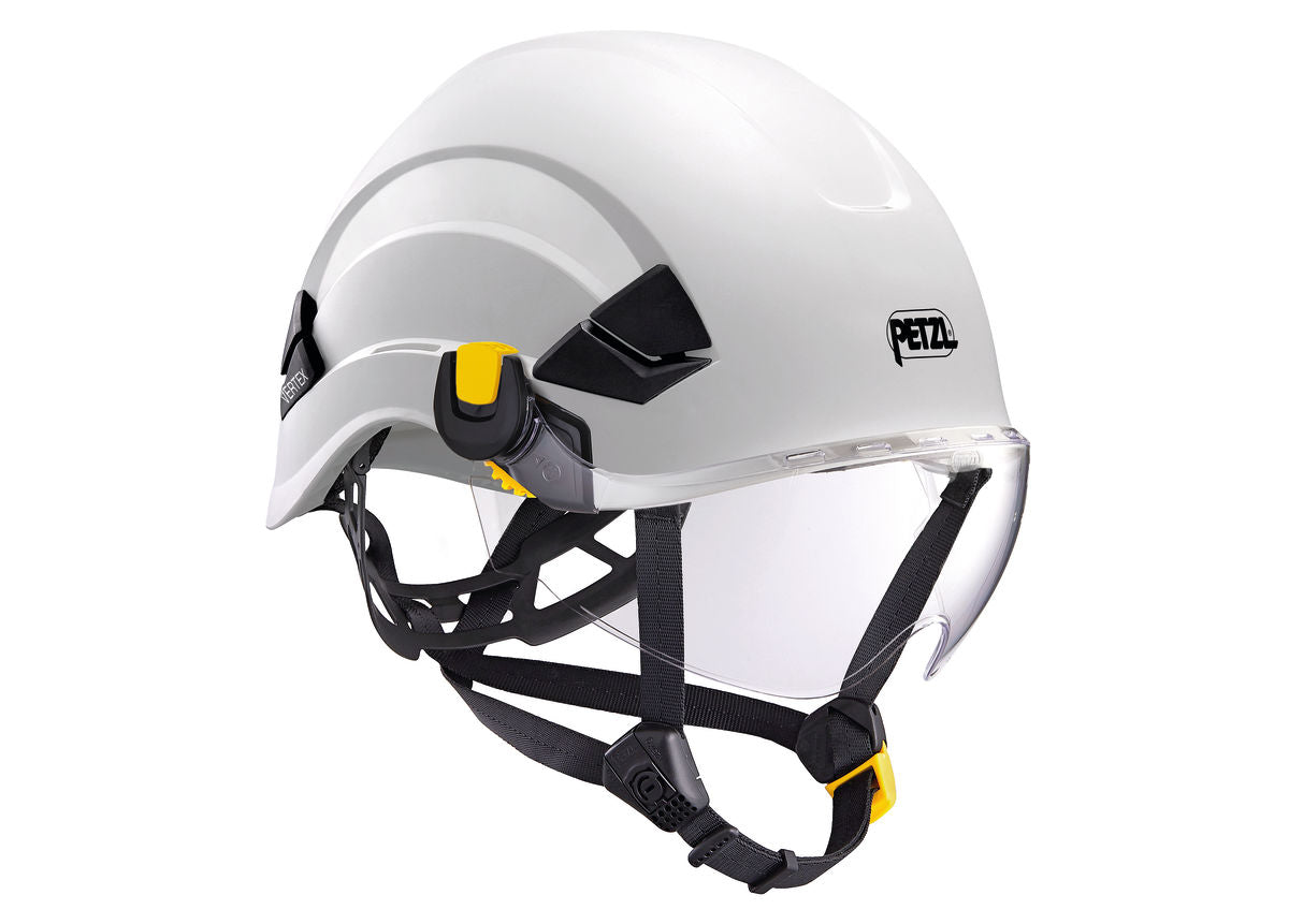 Petzl VERTEX VENT helm met transparant VIZIR vizier