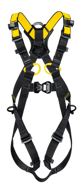 Petzl NEWTON harnas internationale versie achterzijde