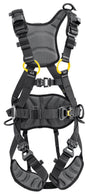 Petzl VOLT LIGHT harnas internationale versie achterzijde