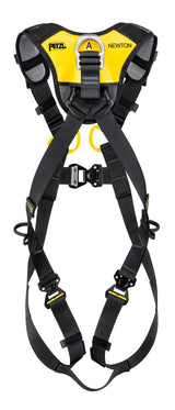 Petzl NEWTON FAST harnas internationale versie zwart/geel