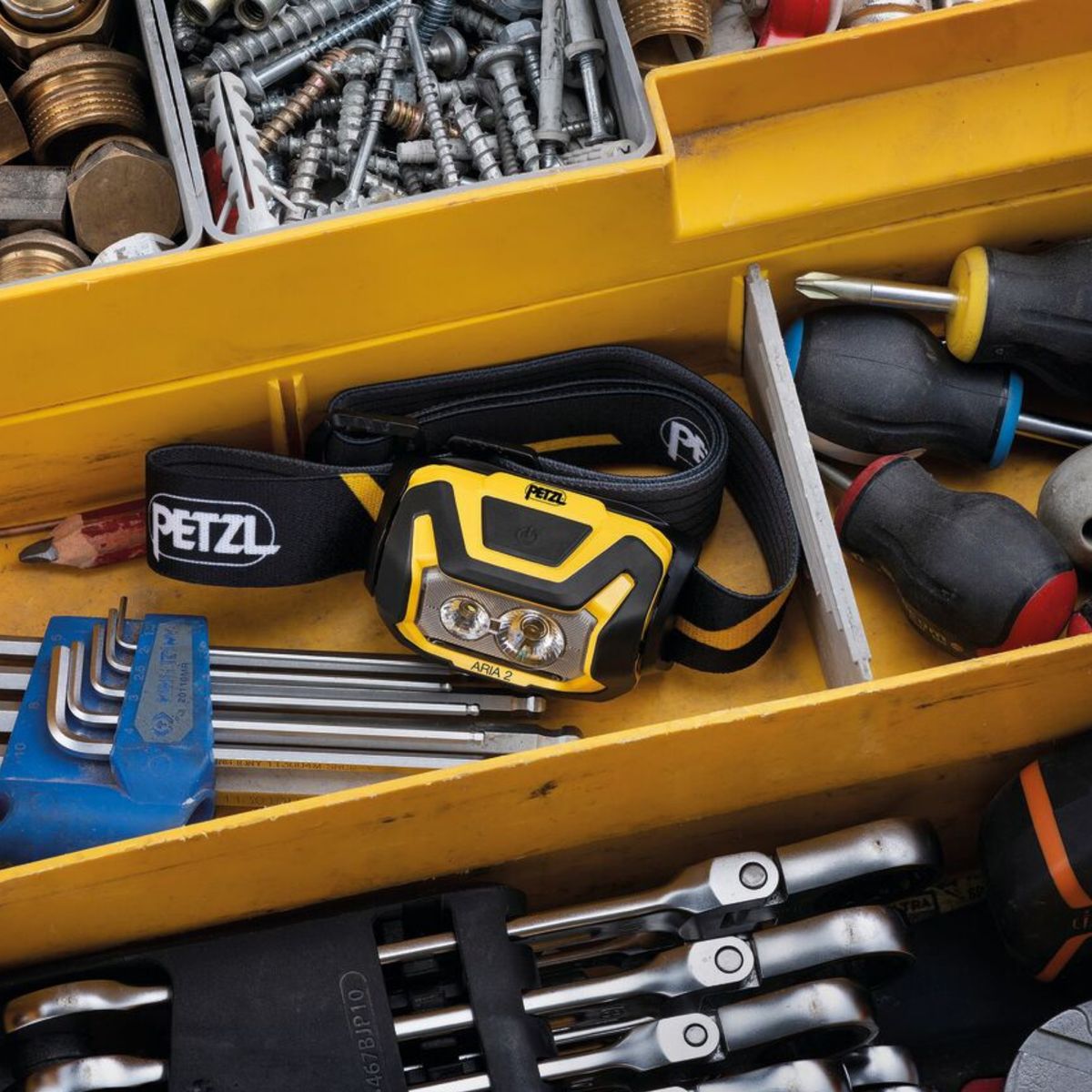 Petzl Aria 2 hoofdlamp voor professionals 450 lumen