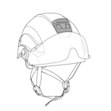 Petzl Helmet Adapt Helmhalterung für Stirnlampen