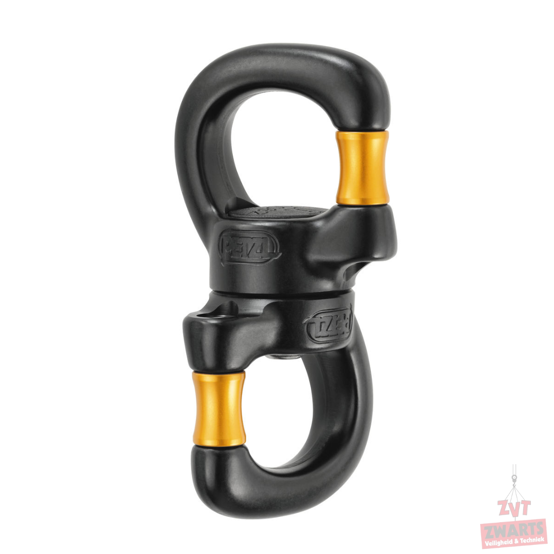 Petzl Swivel Open wartel met wijde opening 23 kN