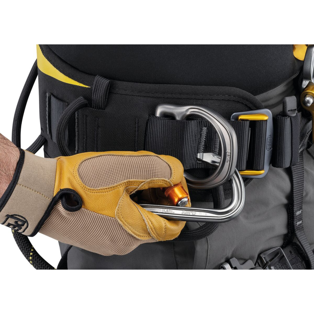 Petzl Astro harnas Europese versie comfortabel en hoogwaardig