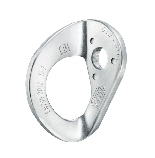 Petzl COEUR STAINLESS RVS ankerplaat (verpakking 20 stuks)