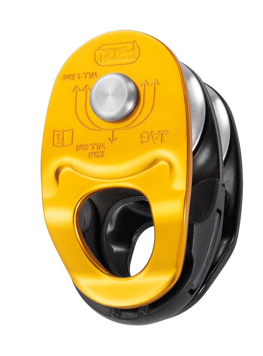 Petzl JAG dubbele katrol met hoog rendement