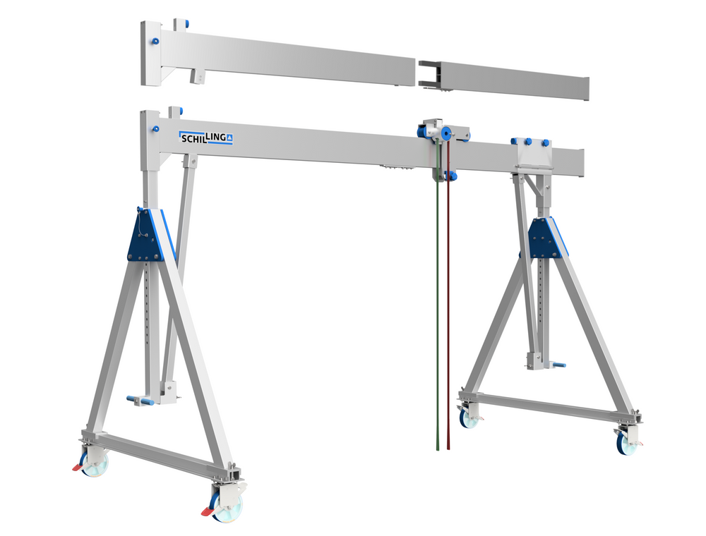 Schilling aluminium portaalkraan
