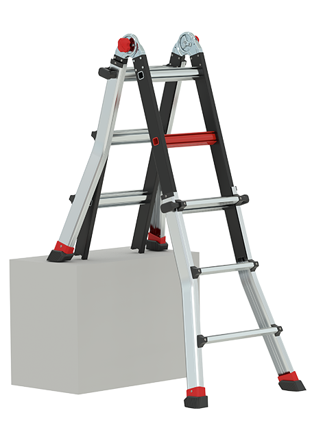 Altrex Varitrex Tele PRO+ vouwladder 4 x 3 sporten