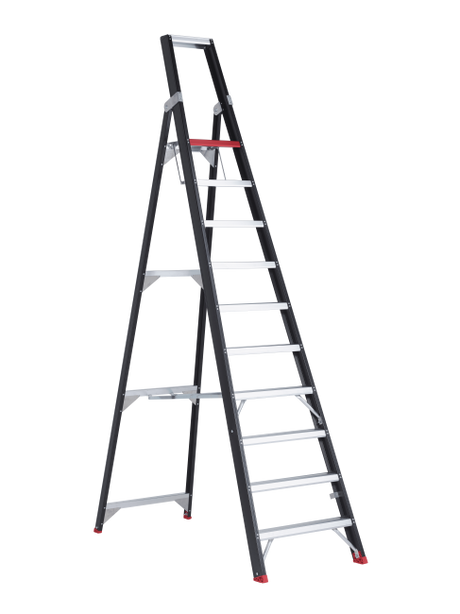 Altrex Taurus enkel oploopbare trap TGB 10 treden