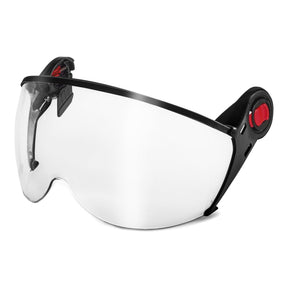 Kask Kit Zen vizier met Easy Click Adapters Transparant