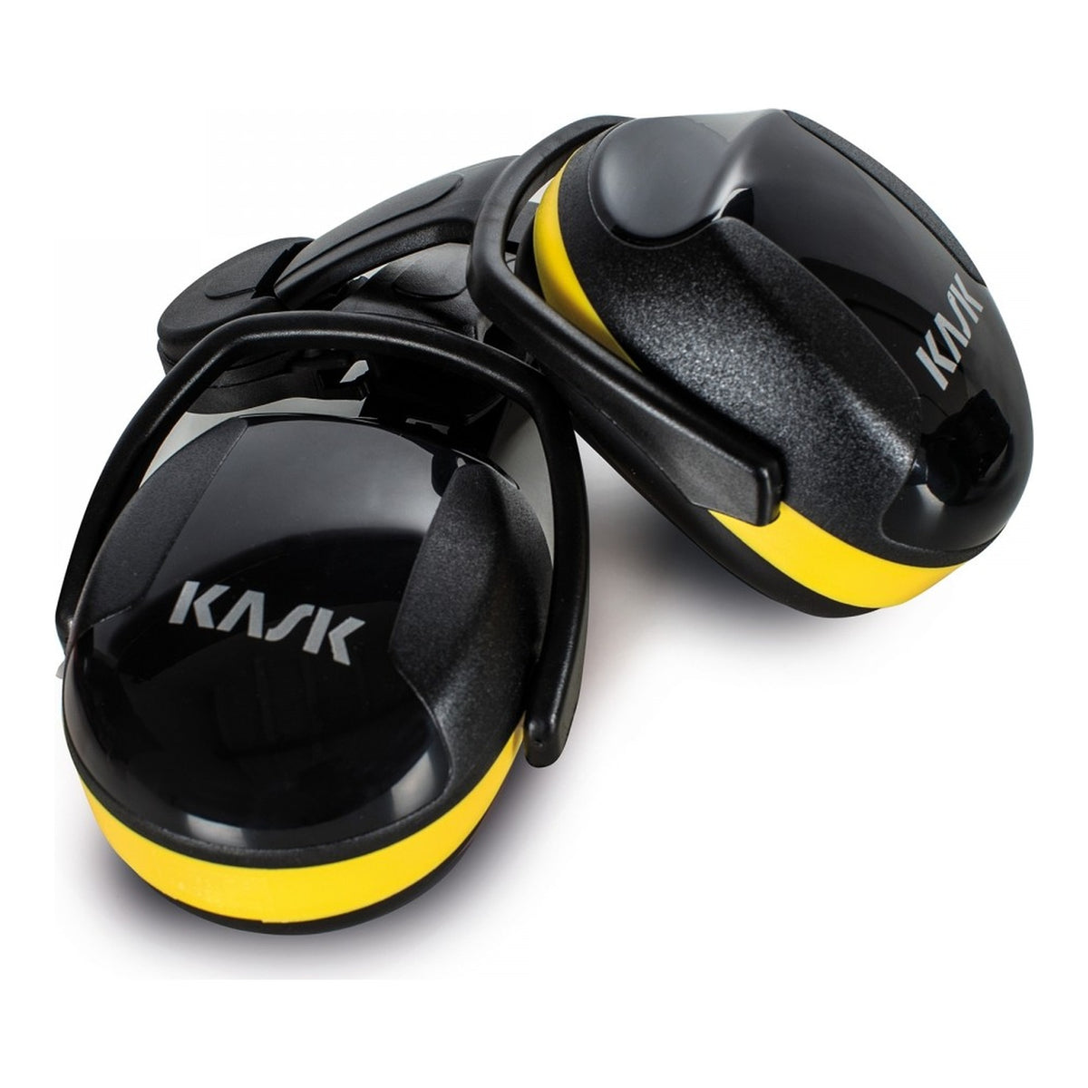 Kask SC1 / SC2 / SC3 helmgehoorbescherming EN 352-3 SC2 (geel, SNR 29 dB)