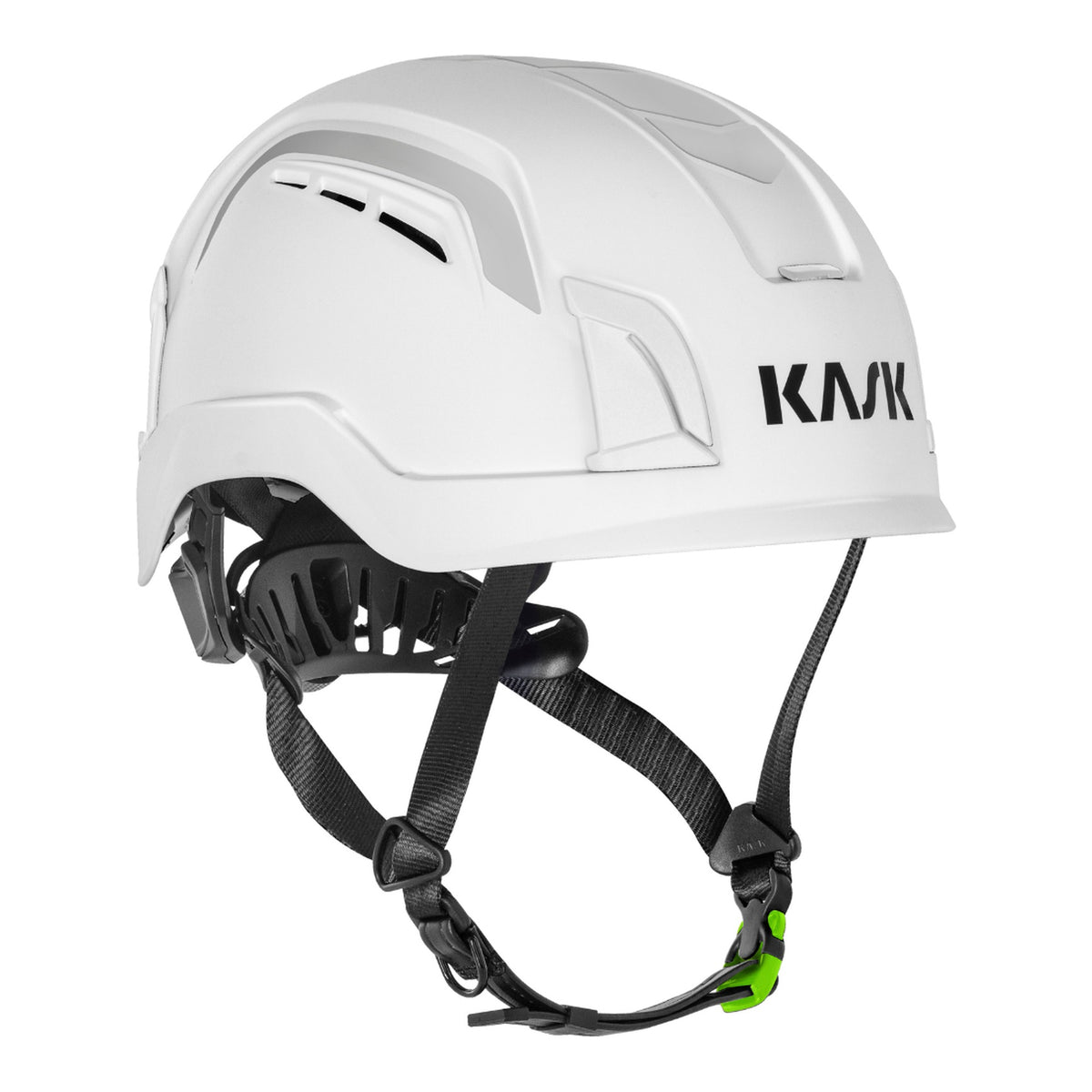 Kask Zenith X PL geventileerde klim- en hoogtewerkhelm EN 12492 Hi-Viz Wit