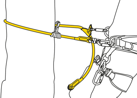 Petzl MICROFLIP positioneringslijn