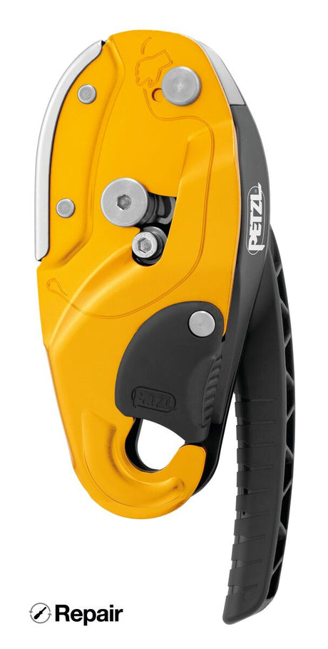 Petzl RIG afdaalapparaat repareerbaar geel