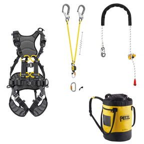 Petzl valstop- en werkpositioneringsset