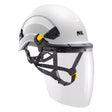 Petzl VERTEX wit met VIZEN gelaatsscherm