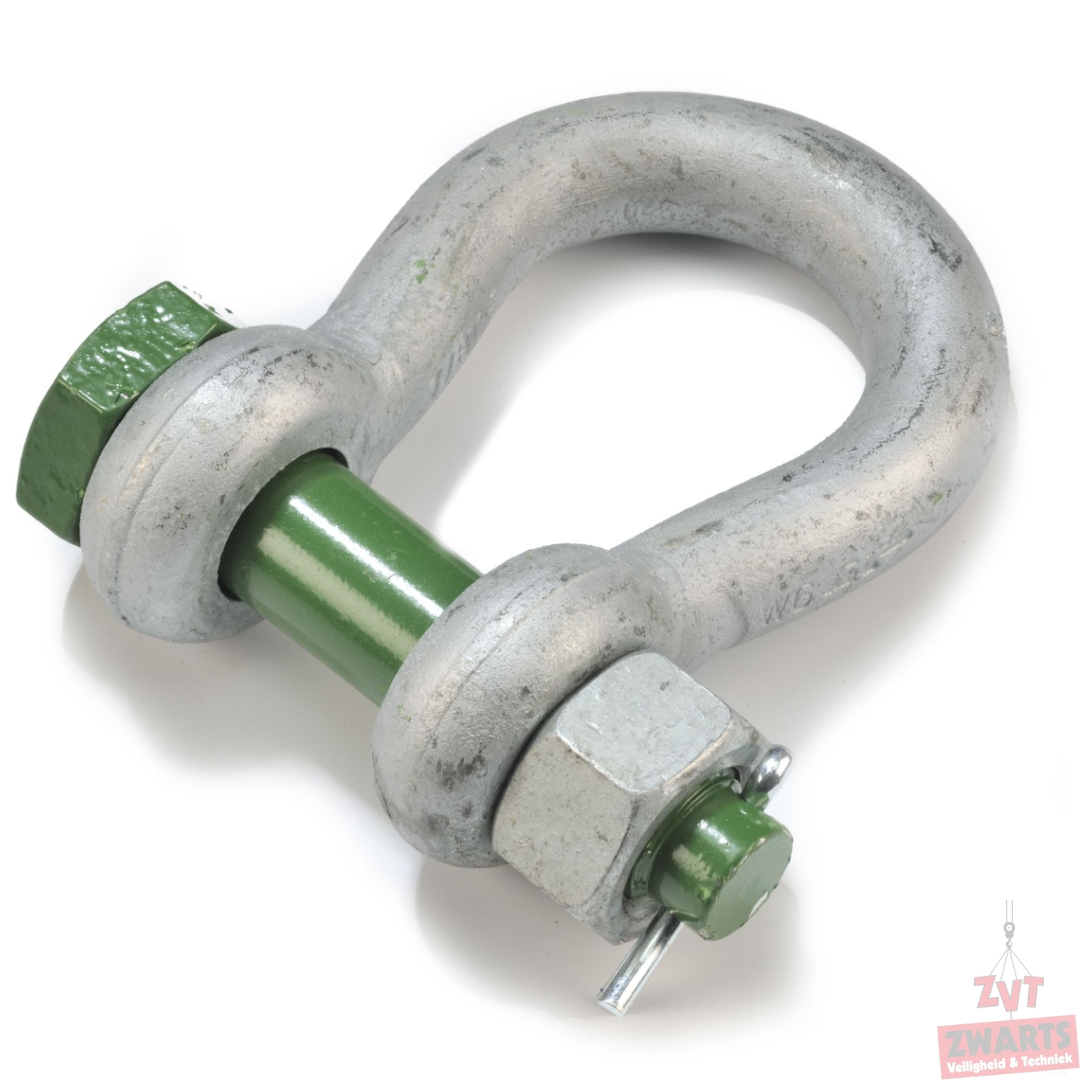 Green Pin Schäkel mit Mutter und Bolzen